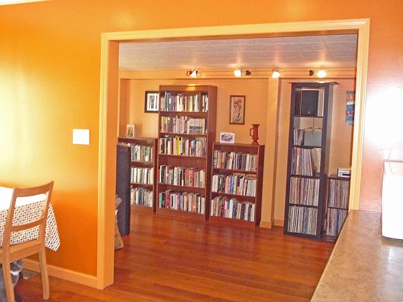 Family room off kitchen