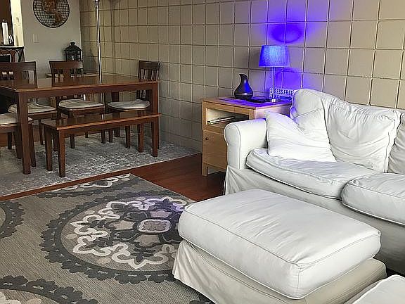 Living room and dining room 