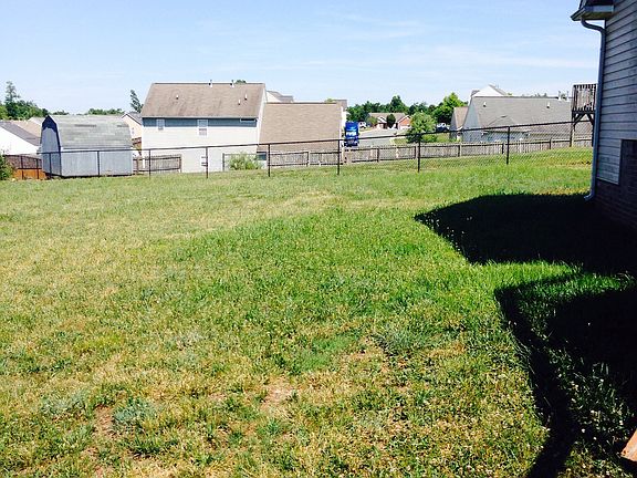 Spacious backyard