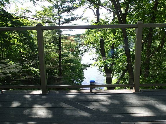 back
						:
						View from the deck overlooking lake