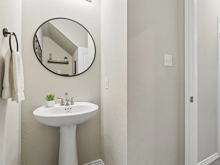 Half bath downstairs