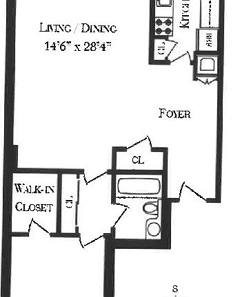 2nd image of 116 Central Park S APT 3A