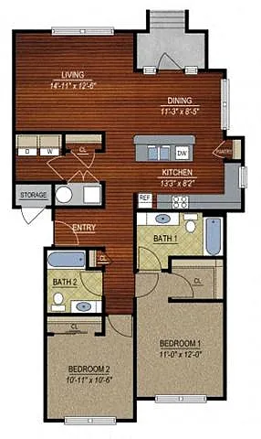 Floor plan B3