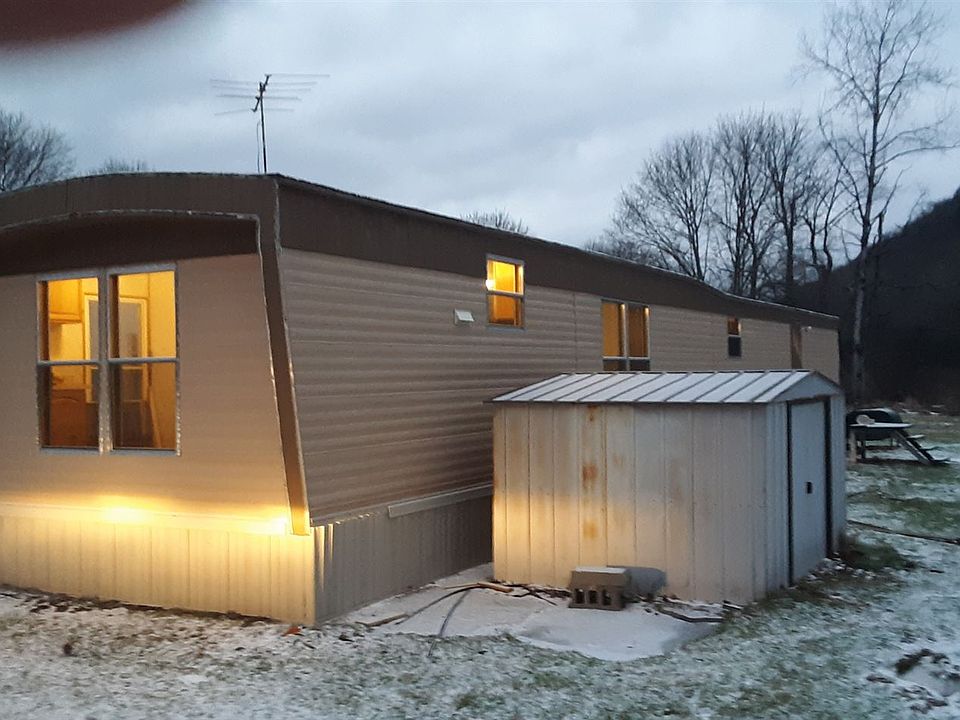 oustide with shed