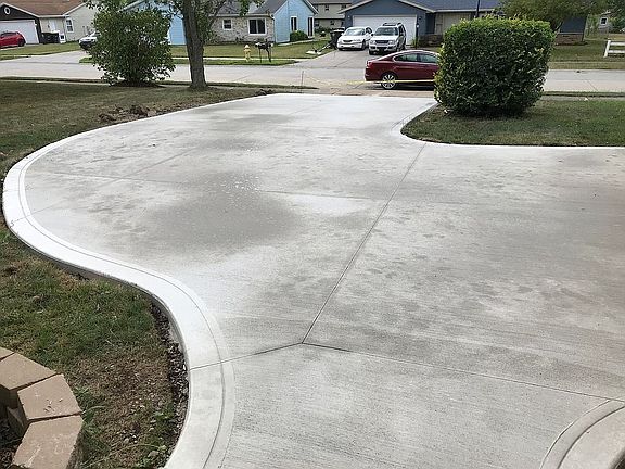 new concrete driveway 2020