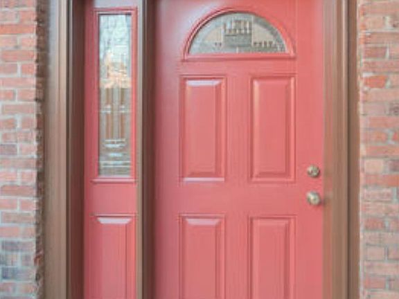 Door to unit from patio