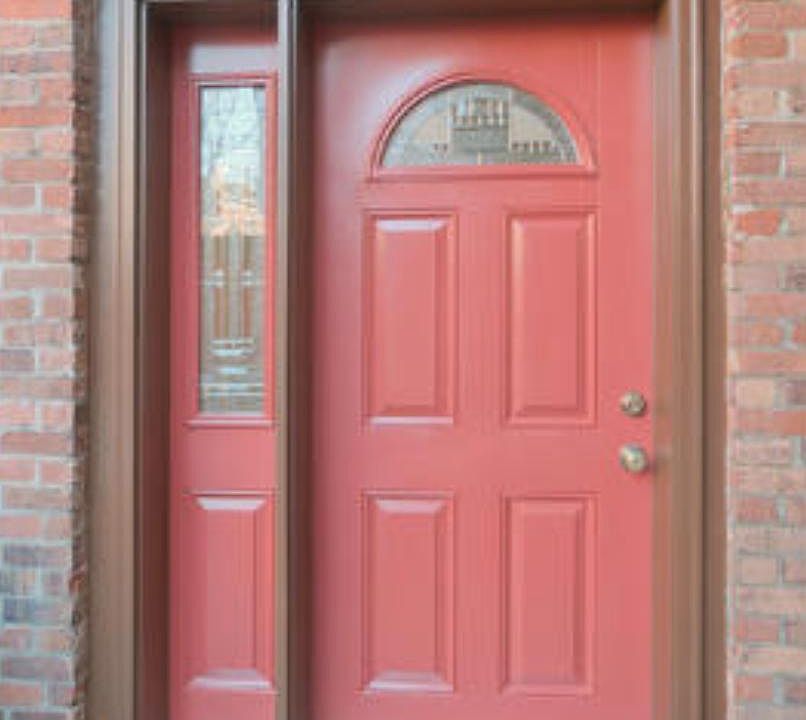 Door to unit from patio