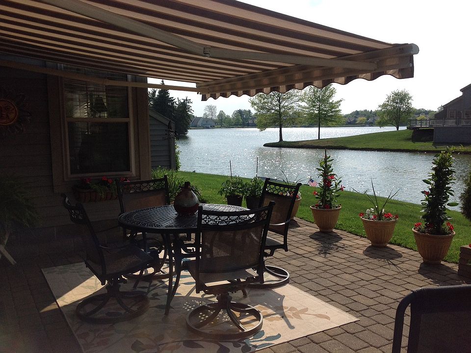 Lake view from patio