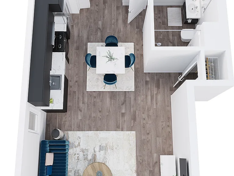 Two Bedroom B Floor Plan Two Bedroom B Floor Plan