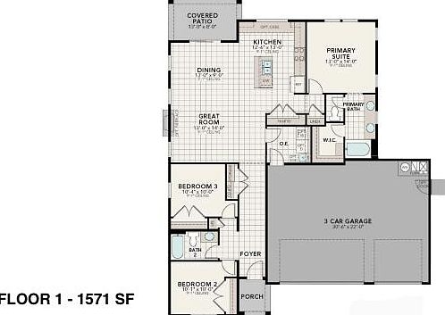 2nd image of 1566 E Centaurus Way #107