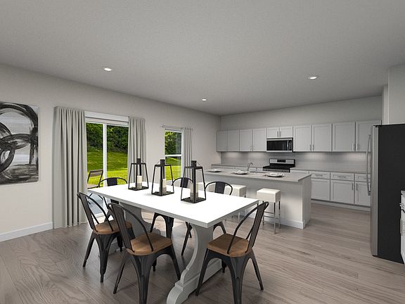 Taylorsville kitchen and dining area
