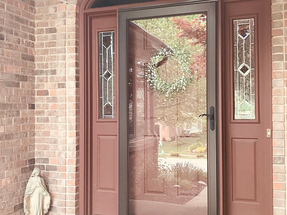 Brick entryway 