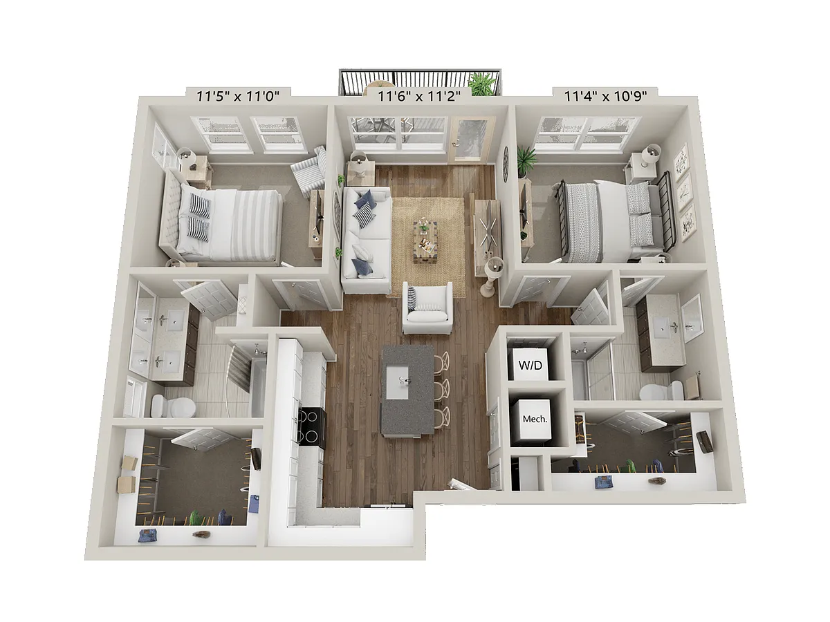 Floor plan B1