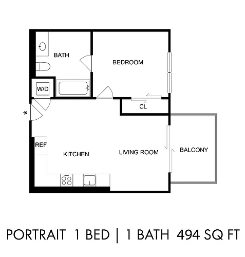 Floor plan Portrait