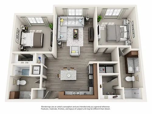 Floor plan B4