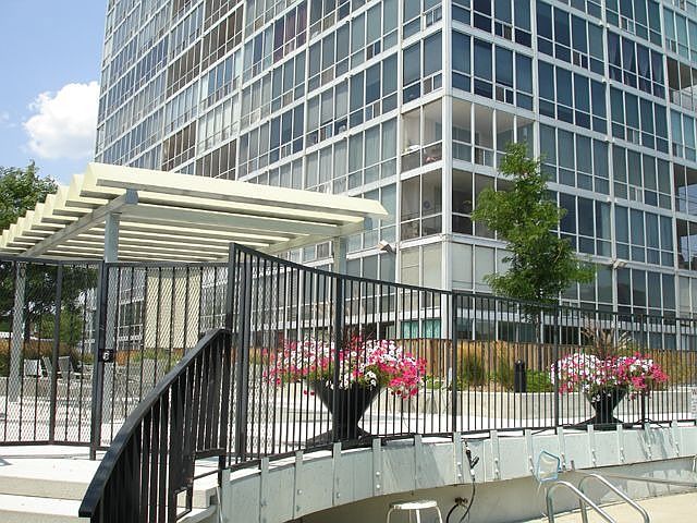 view from pool