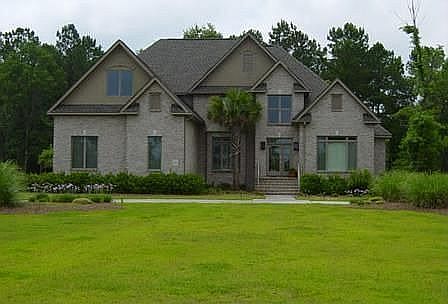 front of the house