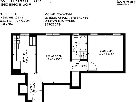 2nd image of 64 W 108th St #6F