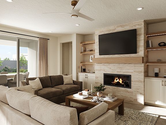 Basin Living Room Rendering