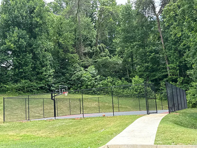 community walking trails and playground