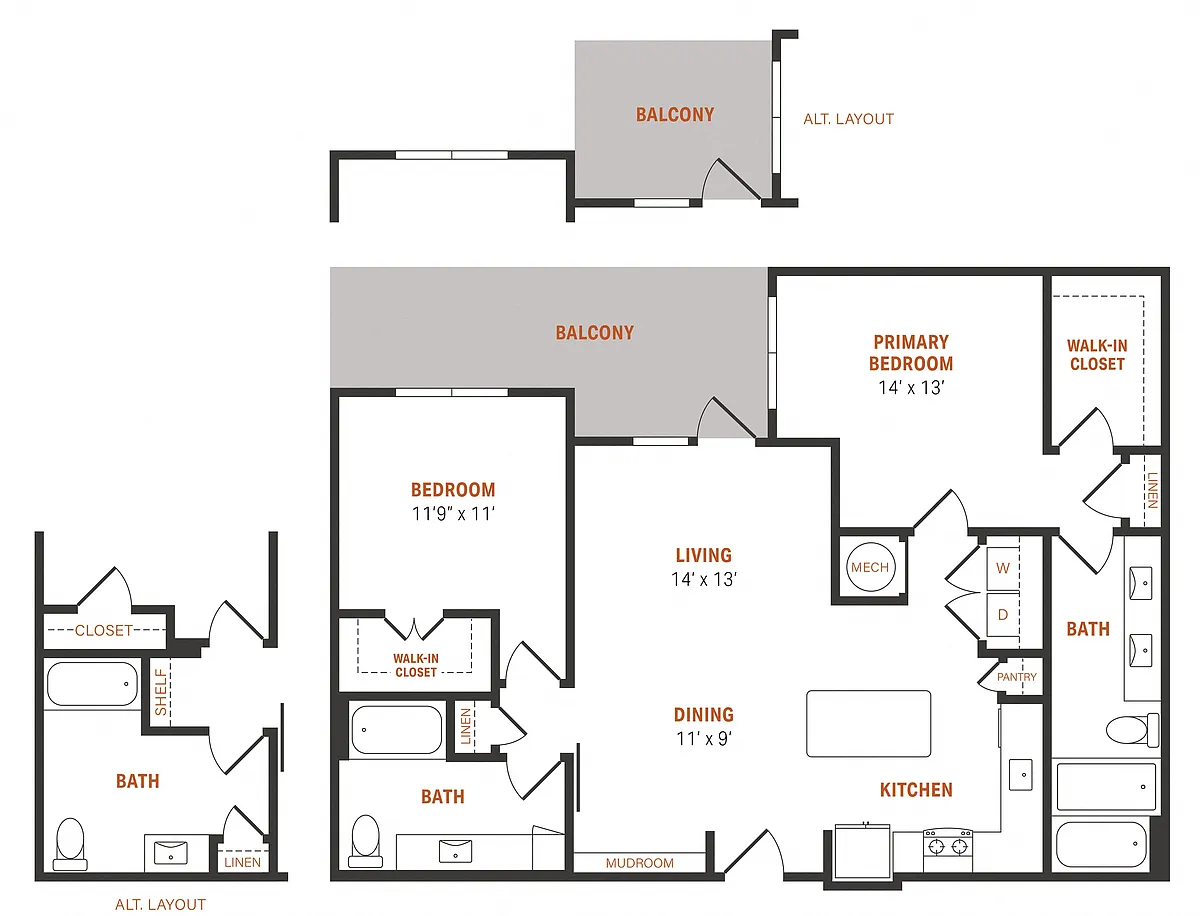 Floor plan B3