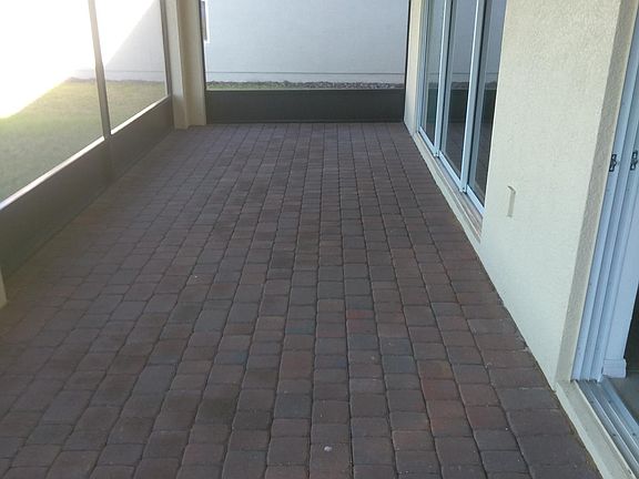 Screened lanai
