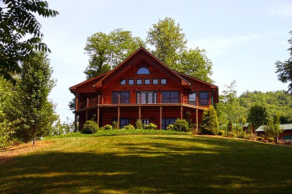 Hayesville NC Log Home