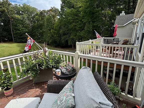 Neighbor and wooded view