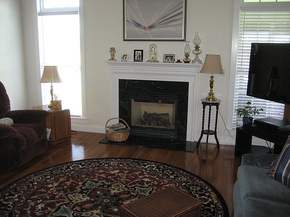 Fireplace in Great room