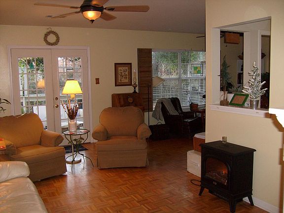 Living Room with French Doors
