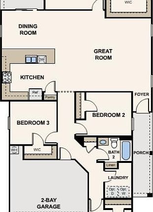 Mustang Floor Plan