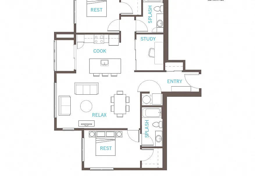 Floor plan B14