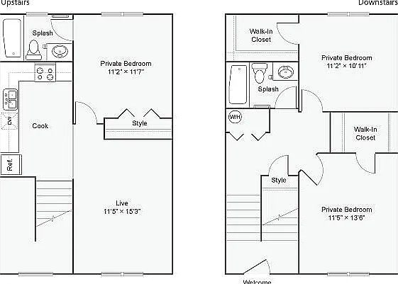 3 Bed/ 2 Bath Hendrick A Townhome 3 Bed/ 2 Bath Hendrick A Townhome