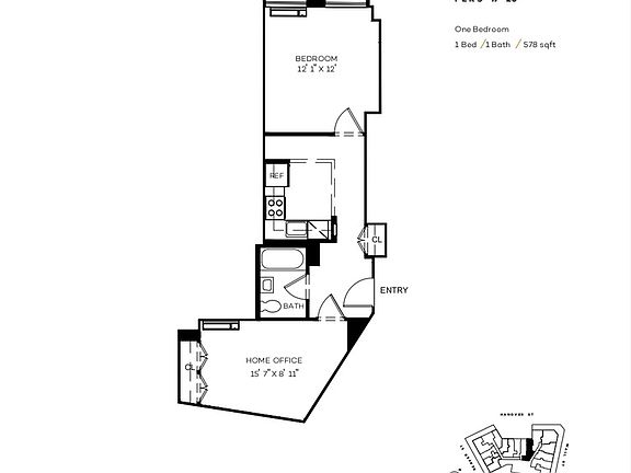 2nd image of 63 Wall St APT 2011