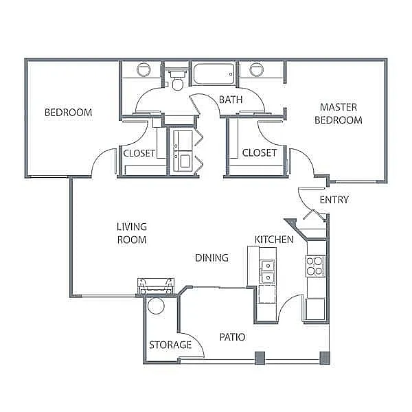 Floor plan B1RR