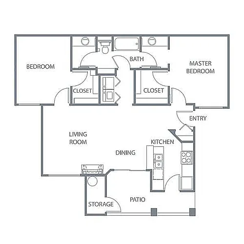 Floor plan B1RR