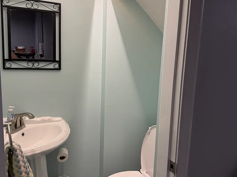 half bathroom