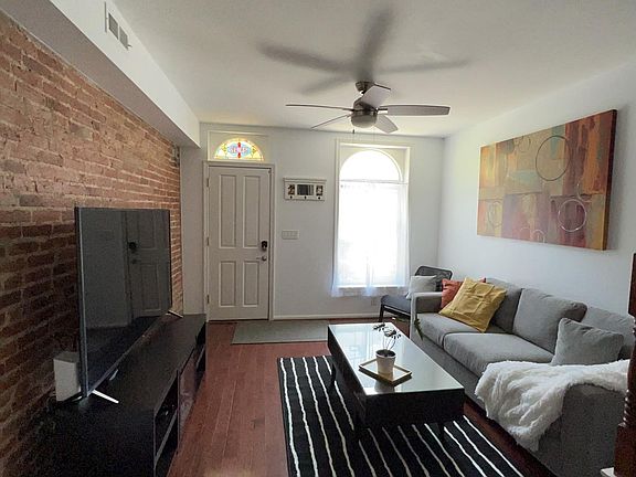 Living Room with 65" Smart TV