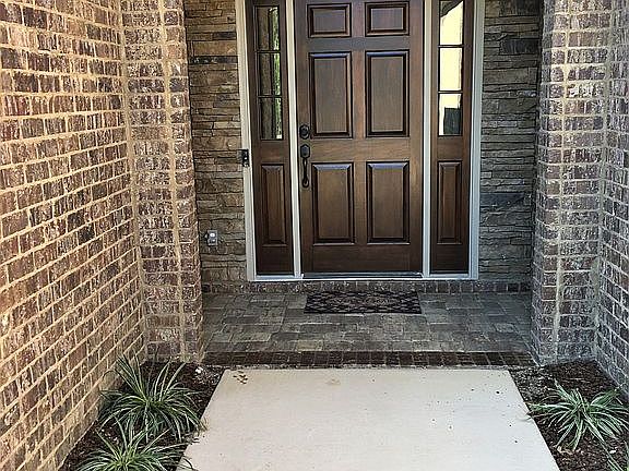Mahogany Front Door
