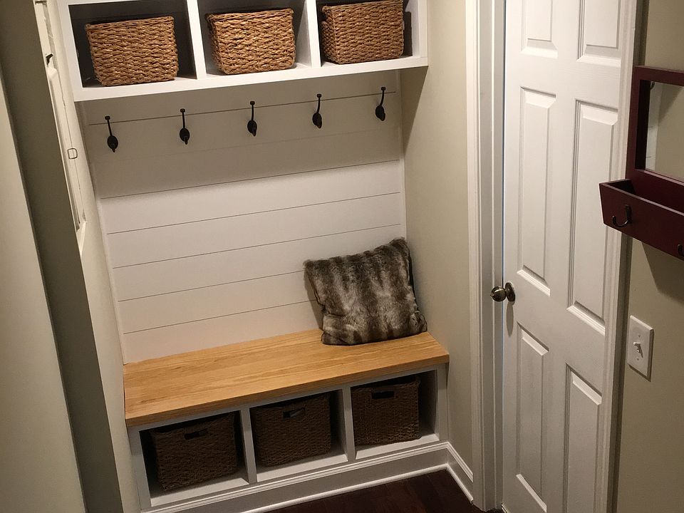 Mudroom off the garage