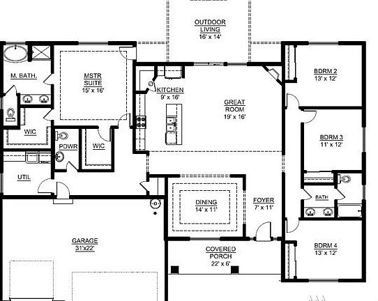 Floorplan is flipped