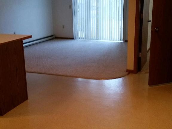 Living room and kitchen