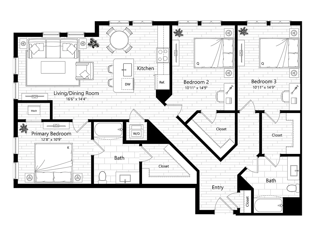 Floor plan C7