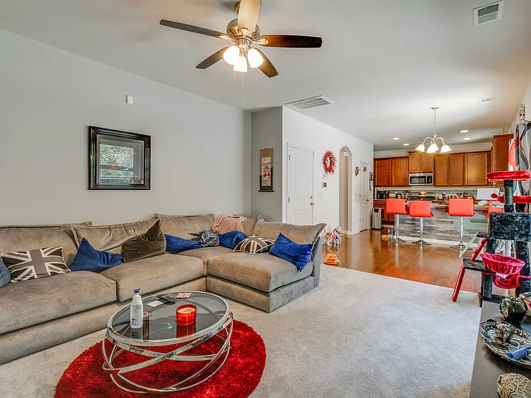 Furnished living room