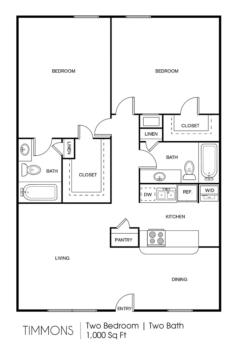 Floor plan Timmons