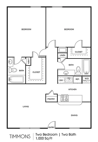 Floor plan Timmons