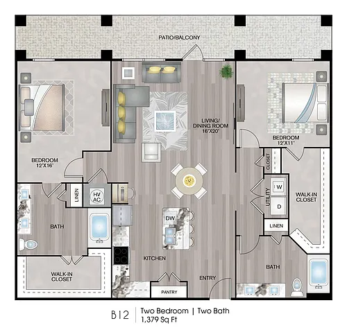Floor plan B12