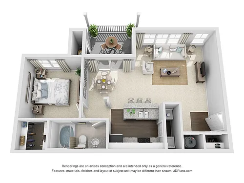 Floor plan The Birch