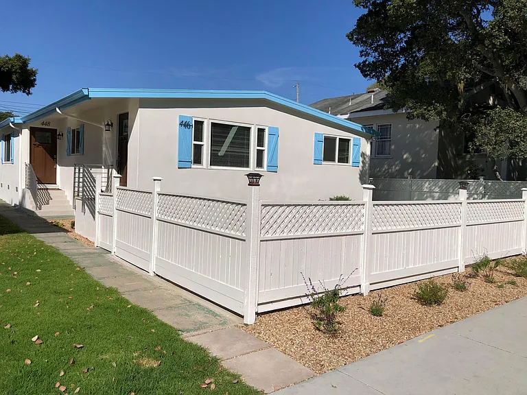 Duplex view from the street