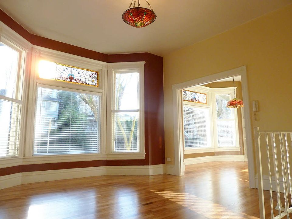 Bay Window w/ Jeweled Stained-Glass